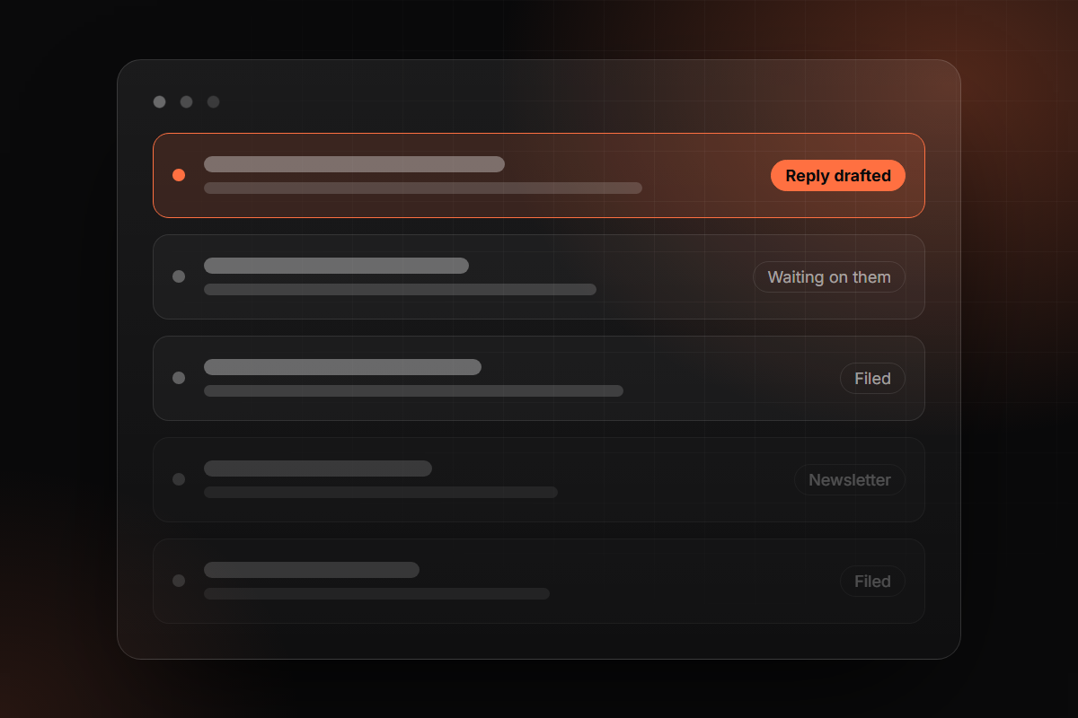 Email and inbox: Less time in the inbox, nothing missed